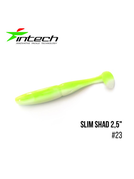 Приманка Intech Slim Shad 2,5"(12 шт) (#23)