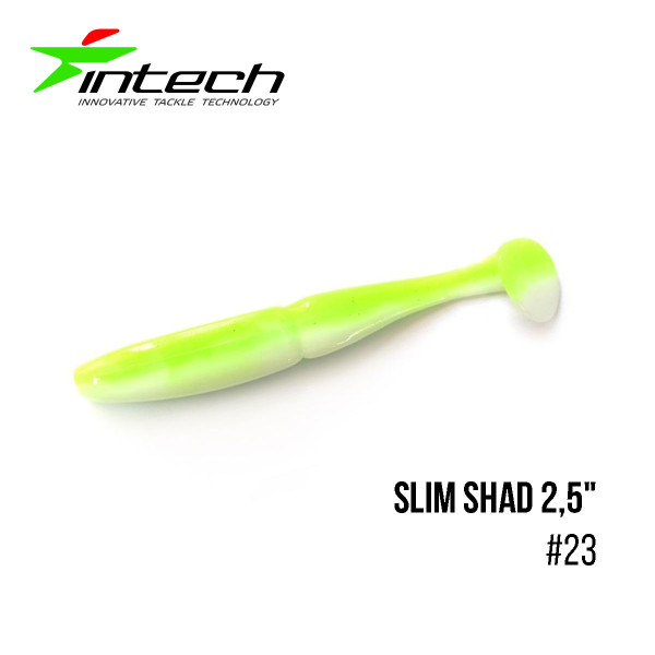 Приманка Intech Slim Shad 2,5"(12 шт) (#23)