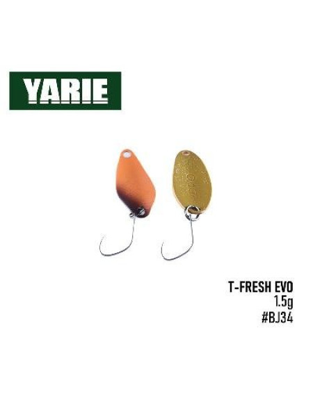 ".Блесна Yarie T-Fresh EVO №710 24mm 1.5g (BJ-34)