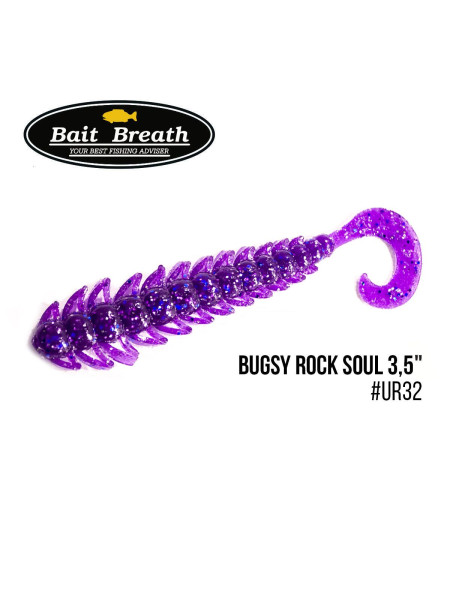 Приманка Bait Breath BUGSY 3,5" Rock Soul (10 шт.) (#0)