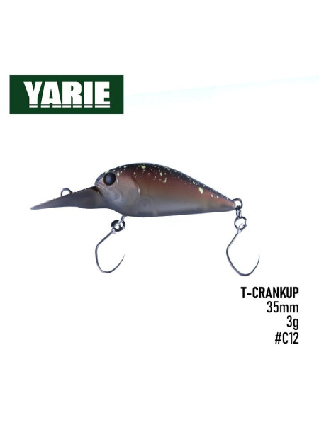 ".Воблер Yarie T-Crankup №675 35F (35mm, 3g) (C12)