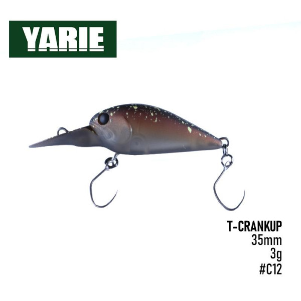 ".Воблер Yarie T-Crankup №675 35F (35mm, 3g) (C12)