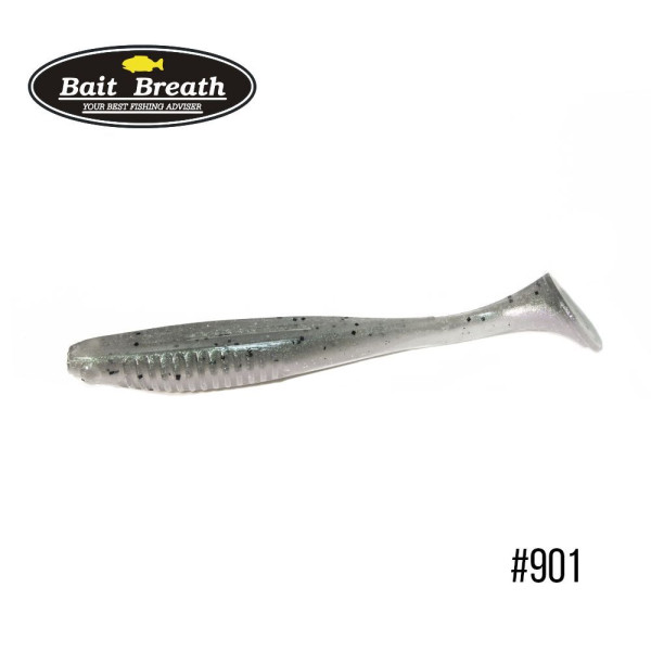 Приманка Bait Breath E.T.Shad 4,3" (6 шт) (901 Rainbow Trout (2 tone color))