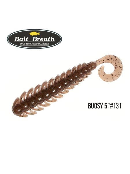 Приманка Bait Breath BUGSY 5"(6шт.) (131 Brown／Seed)