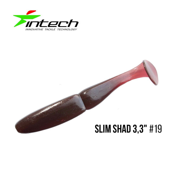 ".Приманка Intech Slim Shad 3,3"(7 шт) (#19)