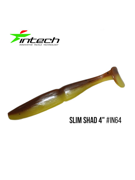 Приманка Intech Slim Shad 4 "(5 шт) (IN64)