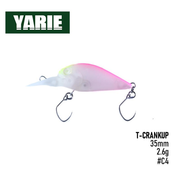 ".Воблер Yarie T-Crankup №675 35LF (35mm, 2.6g) (C4)
