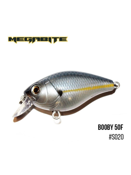 ".Воблер Megabite Booby 50 F (50 мм, 9,4 гр, 0.7 m) (S020)