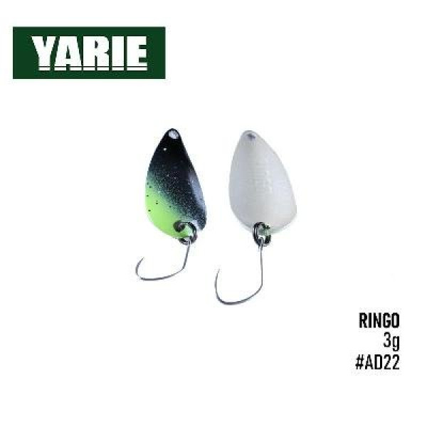 ".Блесна Yarie Ringo №704 30mm 3g (AD22)