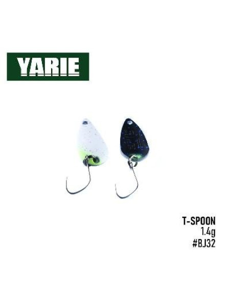 ".Блесна Yarie T-Spoon №706 21mm 1,4g (BJ-32)