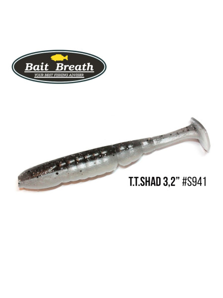 Приманка Bait Breath T.T.Shad 3,2" (7 шт) (941 BYS magic shad)