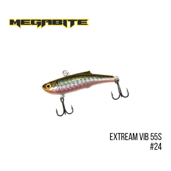 ".Воблер Megabite Extream VIB 55 S (55 mm, 6 g, 4 m) (24)