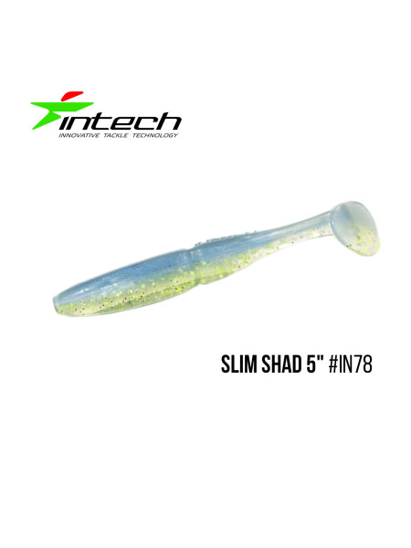 Приманка Intech Slim Shad 5" (5 шт) (IN78)