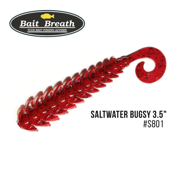 ".Приманка Bait Breath SaltWater BUGSY 3,5" (8шт.) (S801)