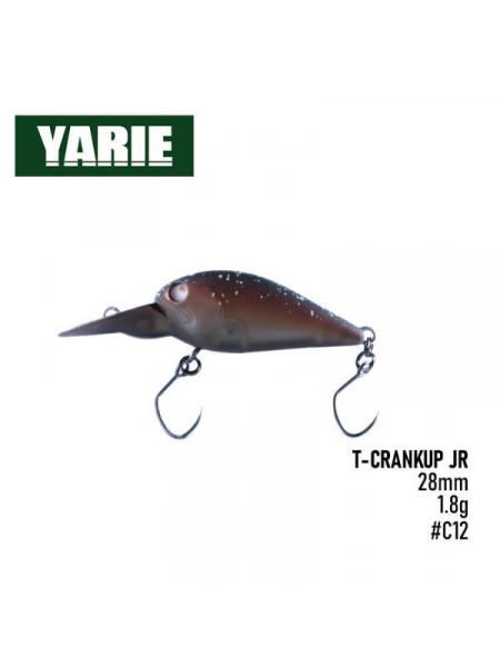 ".Воблер Yarie T-Crankup Jr. F №675 (28mm, 1.8g) (C19)