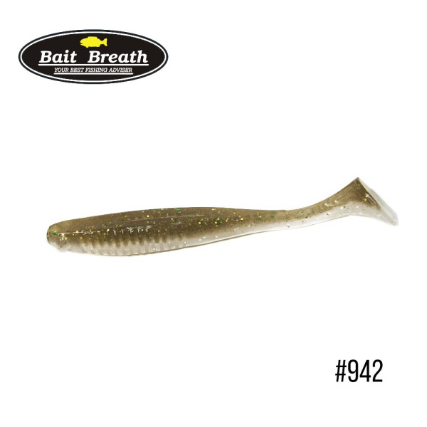 Приманка Bait Breath E.T.Shad 3,4" (7 шт) (942 LG Shad (2 tone color))