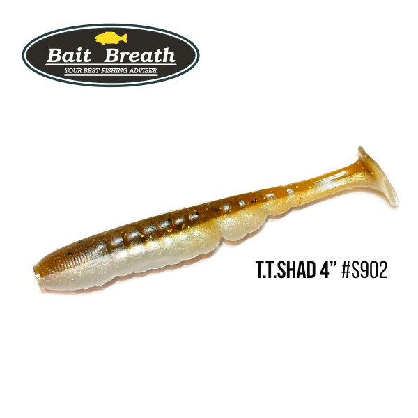 Приманка Bait Breath T.T.Shad 4" (6 шт) (902 BYS AYU)