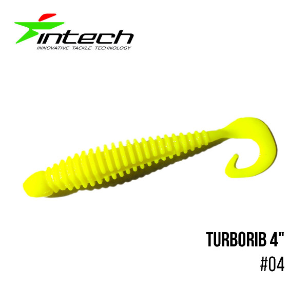 Приманка Intech Turborib 4"(5 шт) (#04)