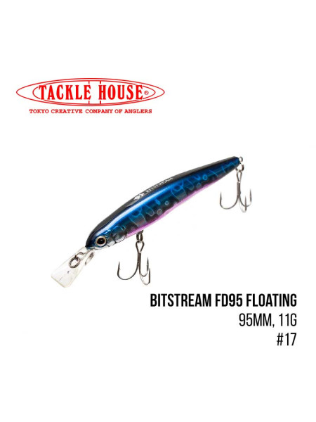 Воблер Tackle House Bitstream FD95 Floating (95mm, 11g,) (17)