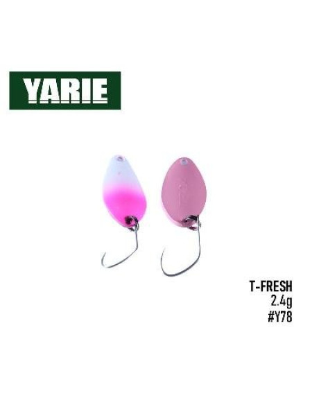 ".Блесна Yarie T-Fresh №708 25mm 2.4g (Y78)