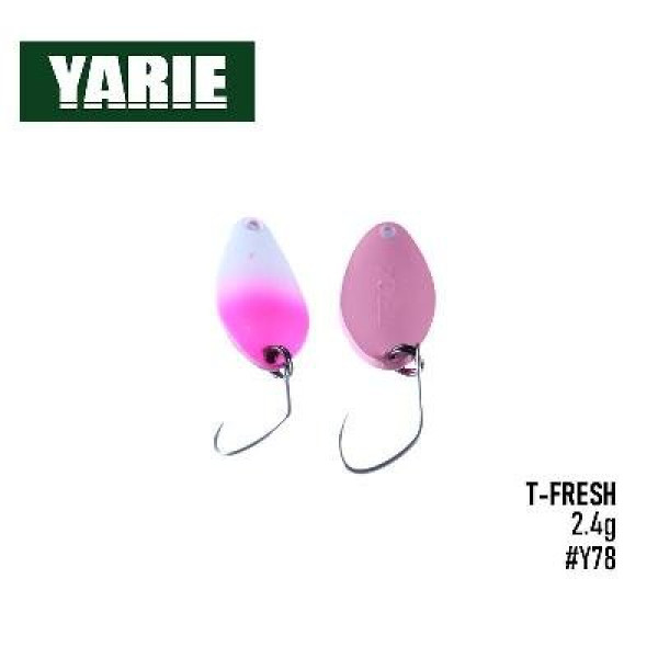 ".Блесна Yarie T-Fresh №708 25mm 2.4g (Y78)