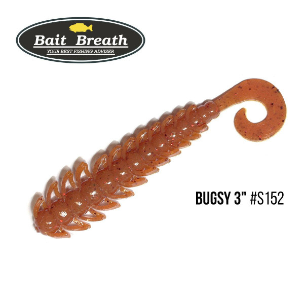 Приманка Bait Breath BUGSY 3" Rock Soul (11 шт.) (S152 Orange Red)