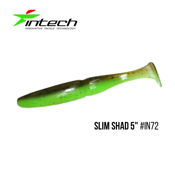 Приманка Intech Slim Shad 5" (5 шт) (IN72)