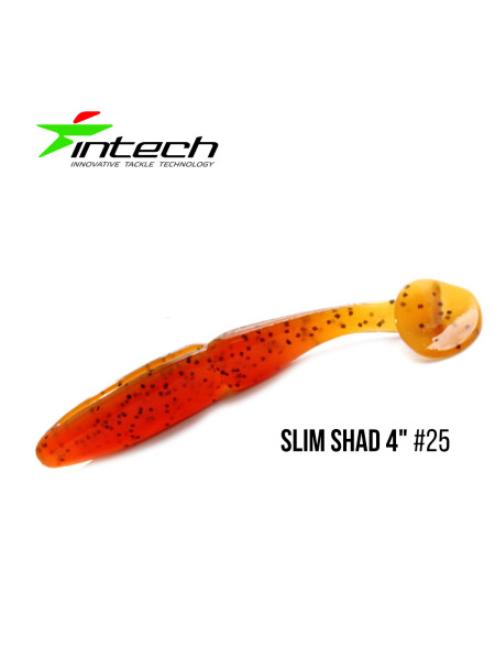Приманка Intech Slim Shad 4 "(5 шт) (#25)