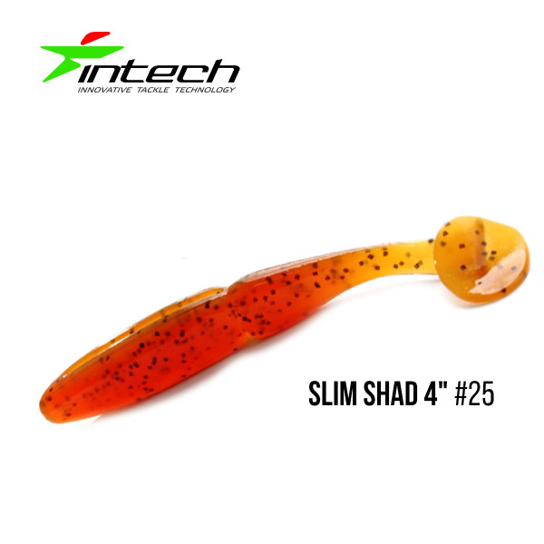 Приманка Intech Slim Shad 4 "(5 шт) (#25)