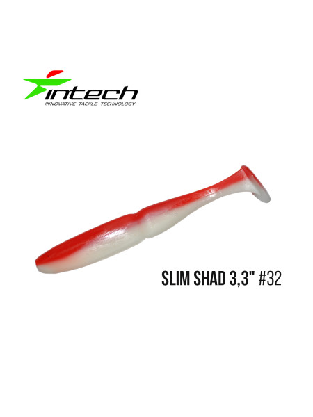 Приманка Intech Slim Shad 3,3"(7 шт) (#32)