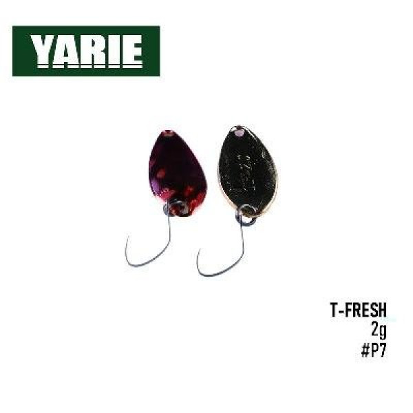 ".Блесна Yarie T-Fresh №708 25mm 2g (P7)