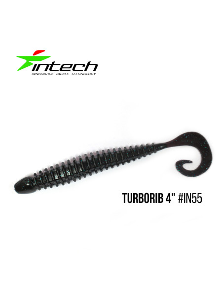 Приманка Intech Turborib 4"(5 шт) (IN55)