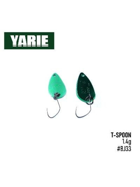 ".Блесна Yarie T-Spoon №706 21mm 1,4g (BJ-33)