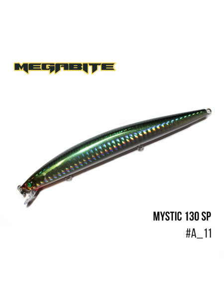 Воблер Megabite Mystic 130 SP (130 мм, 18,4 гр, 0,5 m) (A_11)