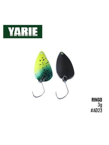 ".Блесна Yarie Ringo №704 30mm 3g (AD23)