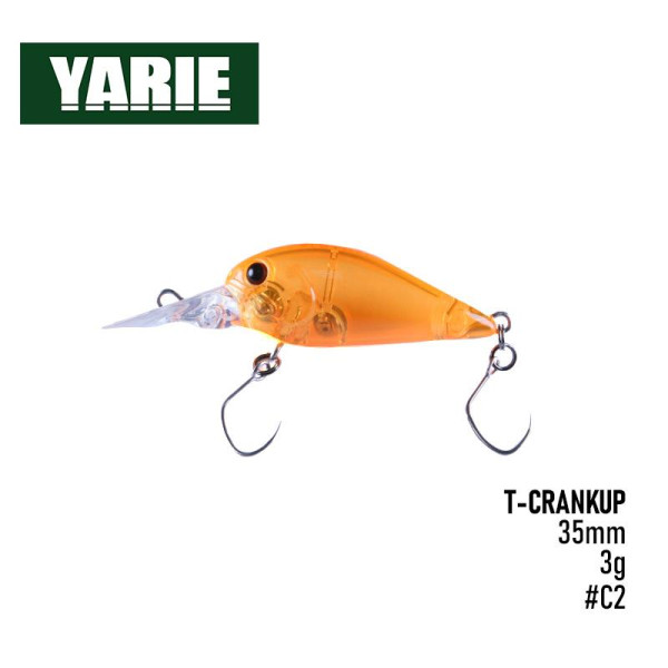 ".Воблер Yarie T-Crankup №675 35F (35mm, 3g) (C2)