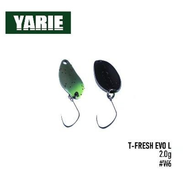 ".Блесна Yarie T-Fresh EVO №710 25mm 2g (W6)