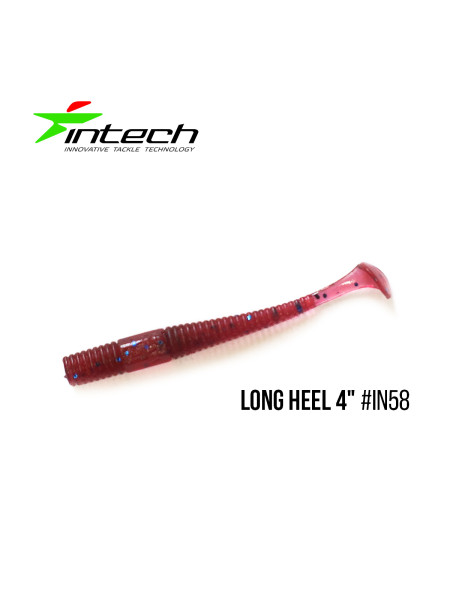 Приманка Intech Long Heel 4"(6 шт) (IN58)