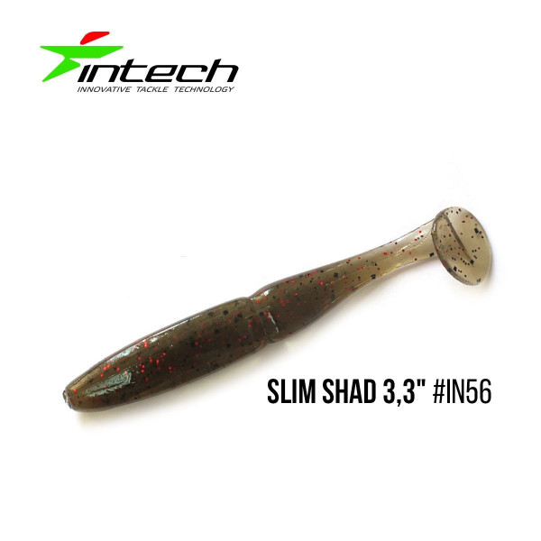 ".Приманка Intech Slim Shad 3,3"(7 шт) (IN56)