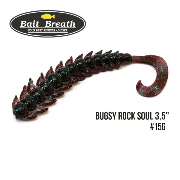 Приманка Bait Breath BUGSY 3,5" Rock Soul (10 шт.) (#0)