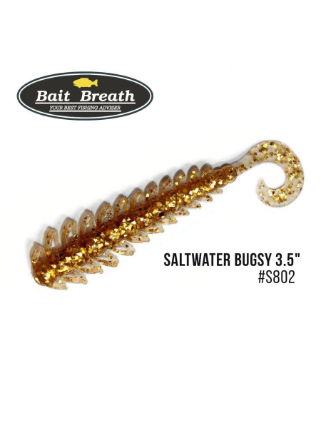 ".Приманка Bait Breath SaltWater BUGSY 3,5" (8шт.) (S802)
