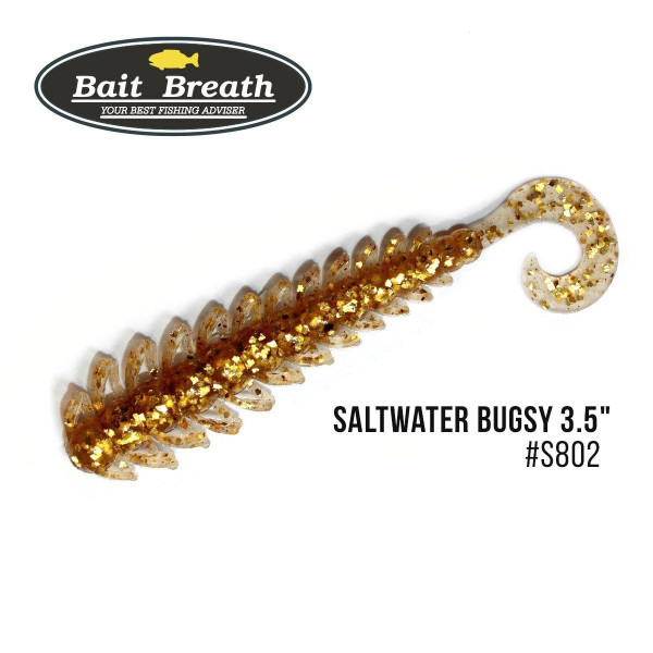 ".Приманка Bait Breath SaltWater BUGSY 3,5" (8шт.) (S802)