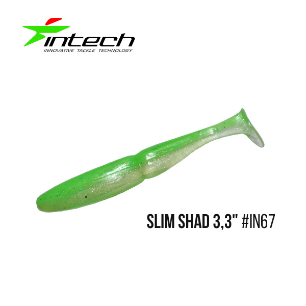 Приманка Intech Slim Shad 3,3"(7 шт) (IN67)