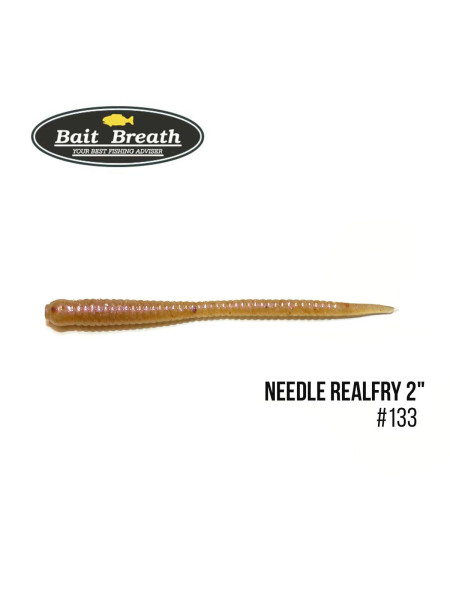".Приманка Bait Breath Needle RealFry 2" (15шт.) (133 Purple Winny)
