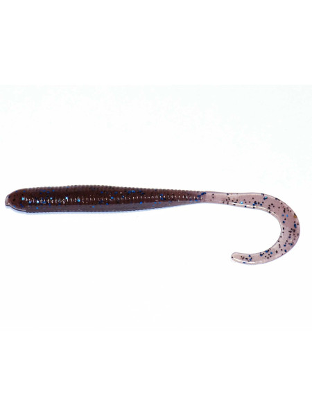 ".Приманка Bait Breath U30 Fish Curly 2,5" ( 8шт.) (#145 Cinnamon/Black/Blue Flake)