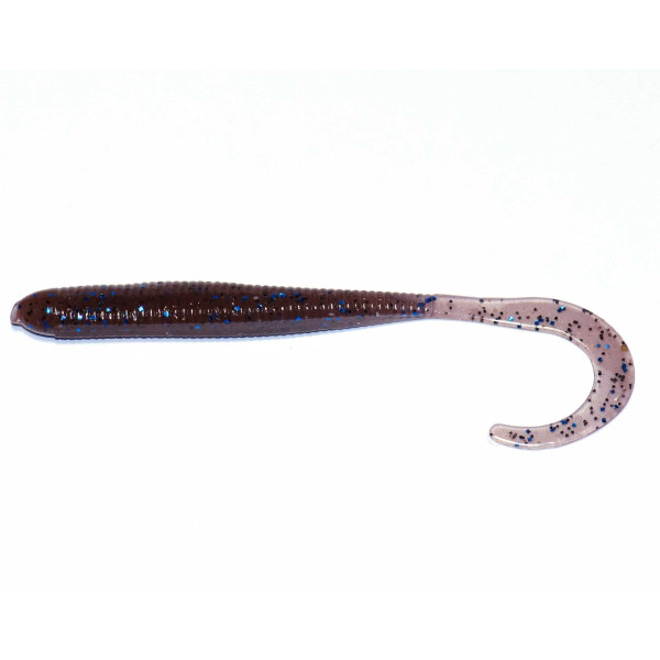 ".Приманка Bait Breath U30 Fish Curly 2,5" ( 8шт.) (#145 Cinnamon/Black/Blue Flake)