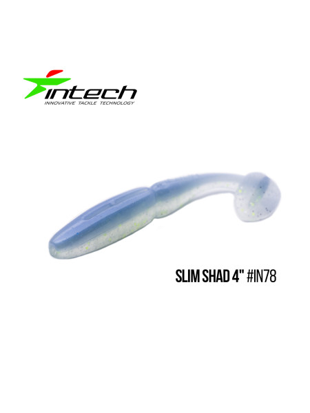 Приманка Intech Slim Shad 4 "(5 шт) (IN78)