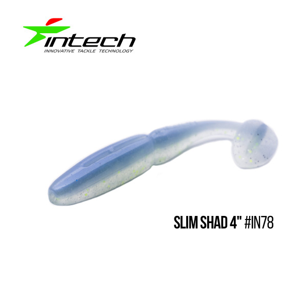 Приманка Intech Slim Shad 4 "(5 шт) (IN78)
