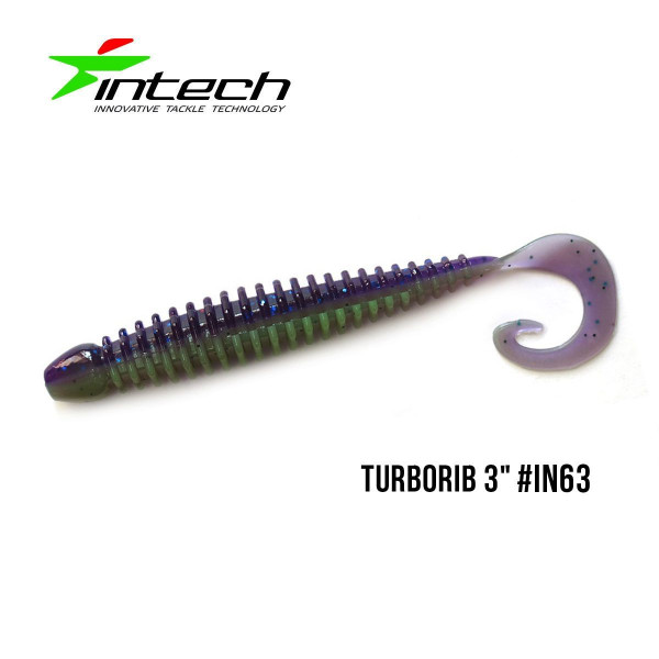 ".Приманка Intech Turborib 3"(7 шт) (IN63)