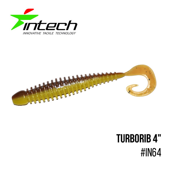Приманка Intech Turborib 4"(5 шт) (IN64)